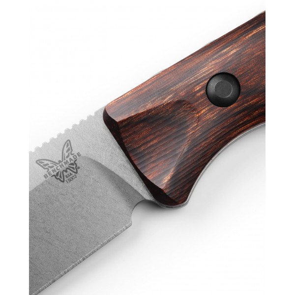 Ніж Benchmade Saddle Mountain Skinner, дерево 15002