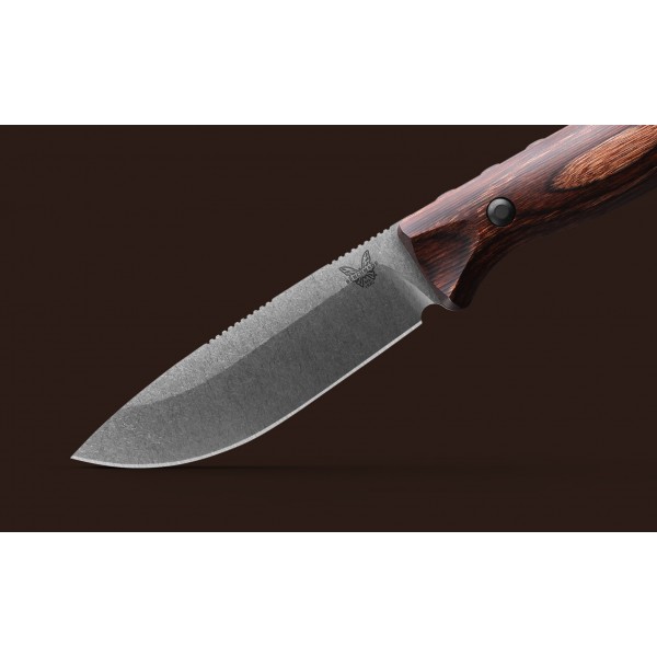 Ніж Benchmade Saddle Mountain Skinner, дерево 15002