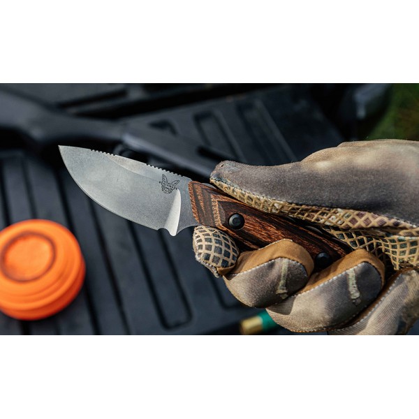 Ніж Benchmade Hidden Canyon Hunter, дерево.15017