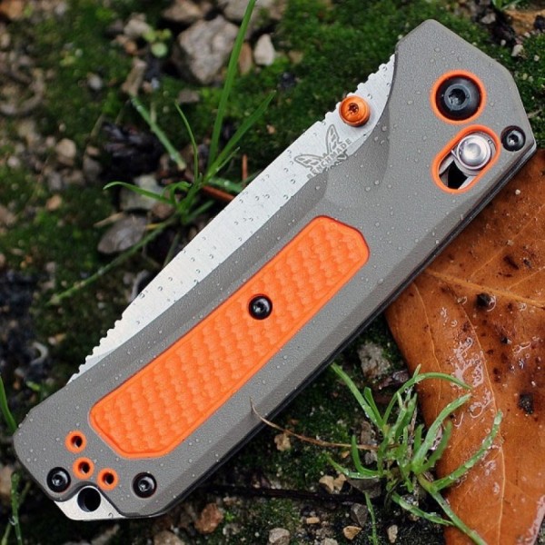 Ніж Benchmade Grizzly Ridge оранжево-сірий 15061