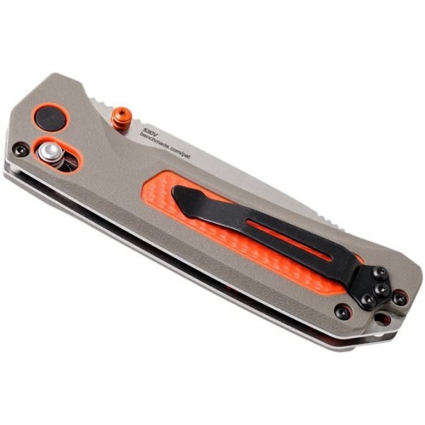Ніж Benchmade Grizzly Ridge оранжево-сірий 15061