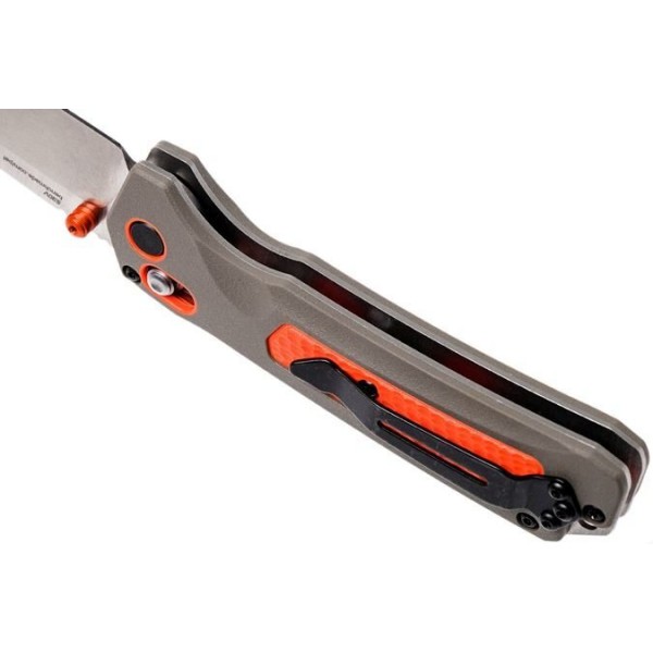 Ніж Benchmade Grizzly Ridge оранжево-сірий 15061