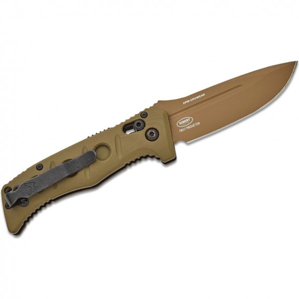 Ніж Benchmade Sibert Mini Auto Adamas, олива 2730FE-2