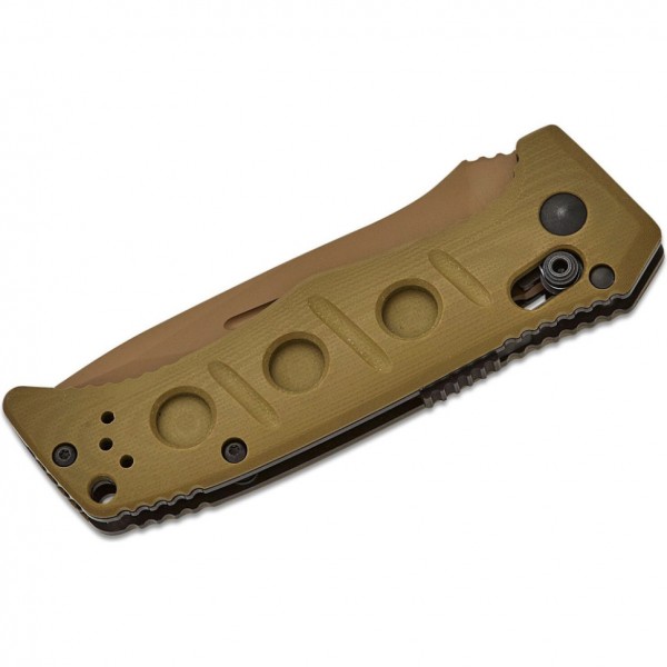 Ніж Benchmade Sibert Mini Auto Adamas, олива 2730FE-2
