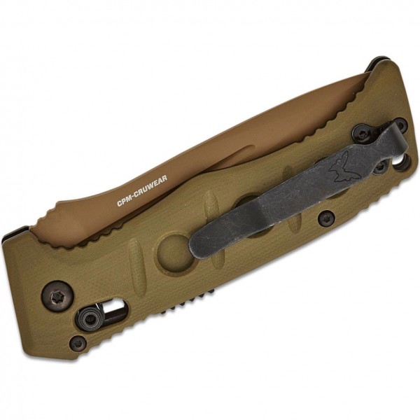 Ніж Benchmade Sibert Mini Auto Adamas, олива 2730FE-2