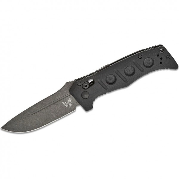Ніж Benchmade Sibert Mini Auto Adamas, чорний 2730GY-1