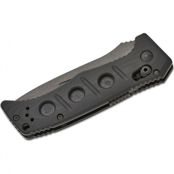 Ніж Benchmade Sibert Mini Auto Adamas, чорний 2730GY-1