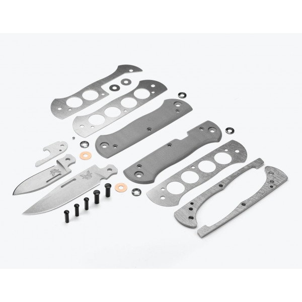 Ніж Benchmade Weekender, 2 клинка, сірий 317