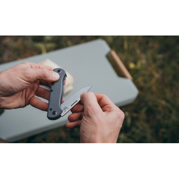 Ніж Benchmade Weekender, 2 клинка, сірий 317