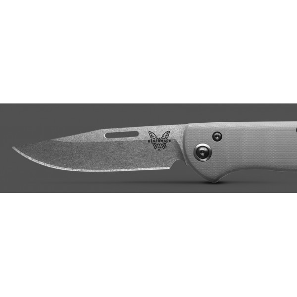 Ніж Benchmade Weekender, 2 клинка, сірий 317