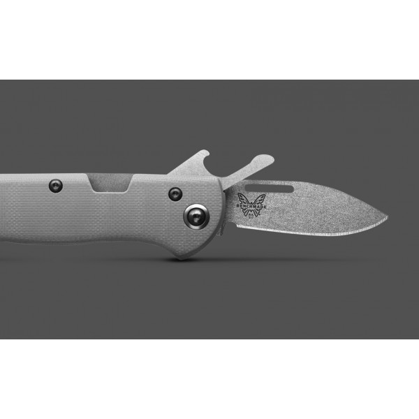 Ніж Benchmade Weekender, 2 клинка, сірий 317