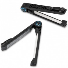 Складане точило Benchmade "EDC folding sharpener - Edge Maintenance Tool", кераміка+шкіра 50030