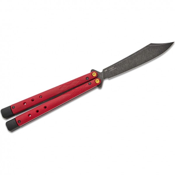 Ніж Benchmade Necron, balisong, ruby red G10 (99BK-1)