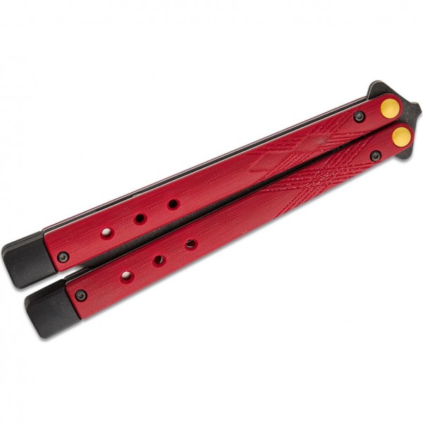 Ніж Benchmade Necron, balisong, ruby red G10 (99BK-1)