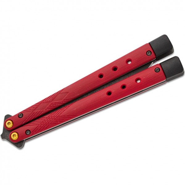 Ніж Benchmade Necron, balisong, ruby red G10 (99BK-1)