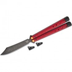 Ніж Benchmade Necron, balisong, ruby red G10 (99BK-1)