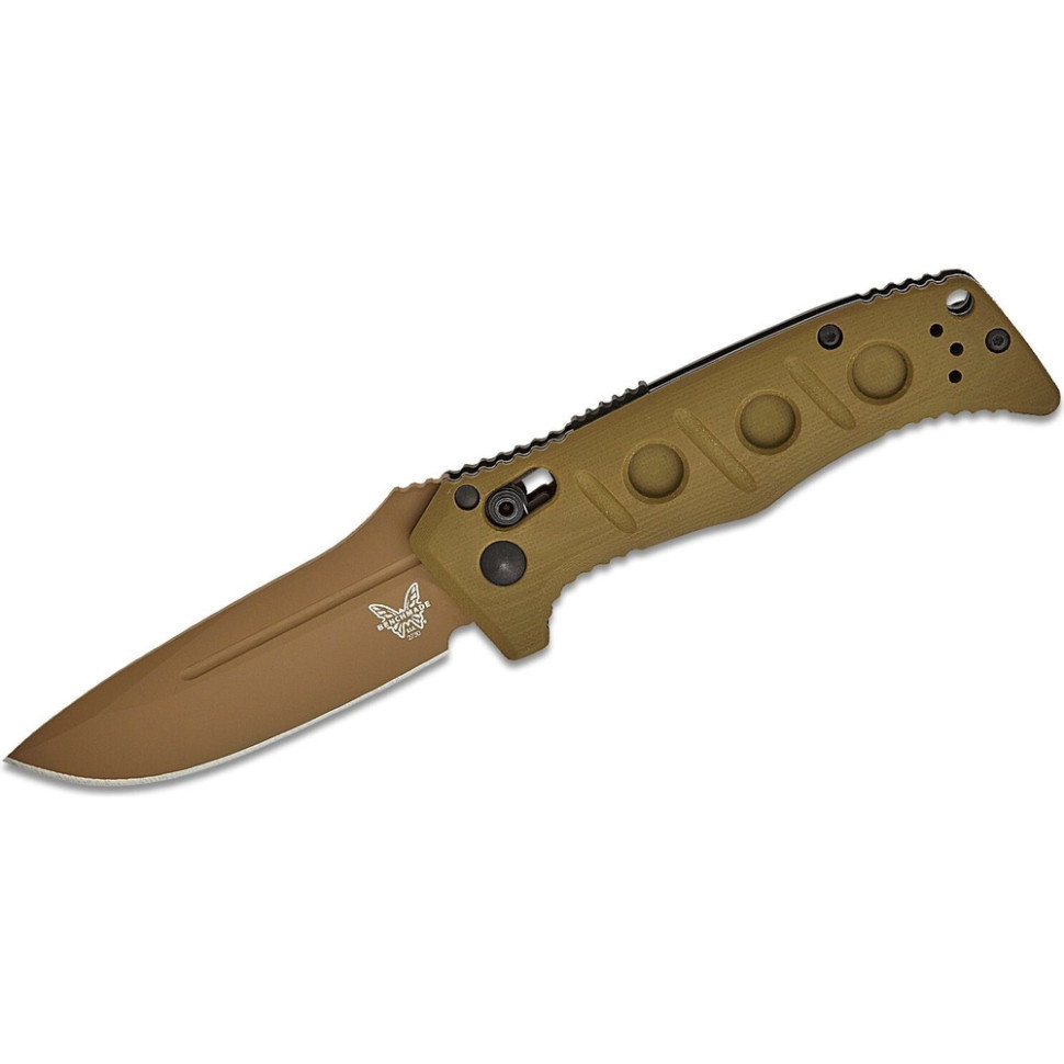 Ніж Benchmade Sibert Mini Auto Adamas, олива 2730FE-2