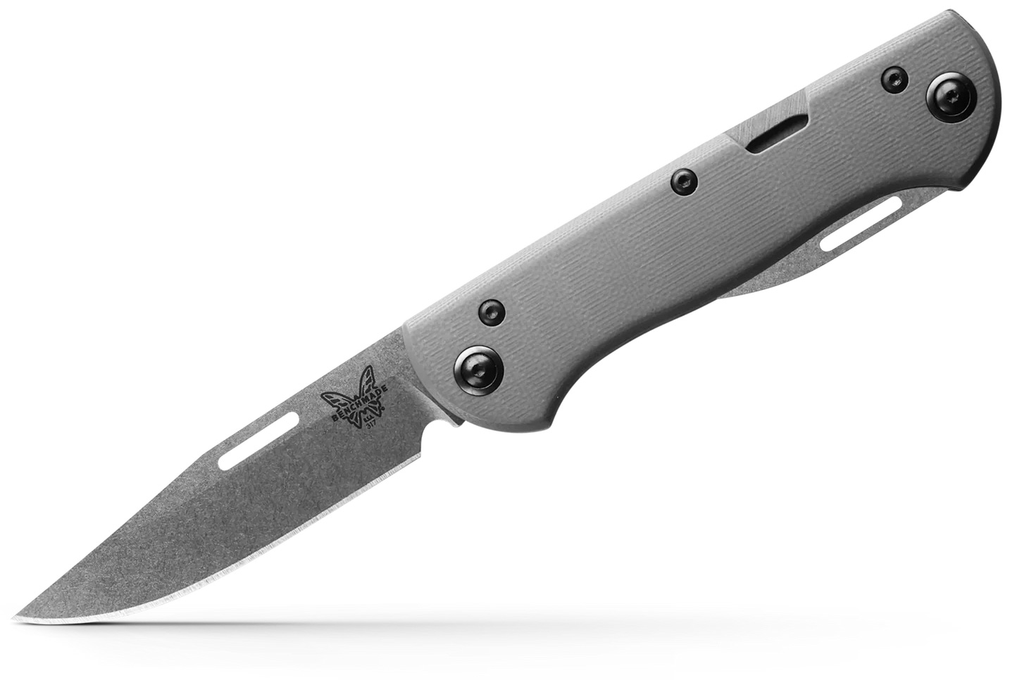 Ніж Benchmade Weekender, 2 клинка, сірий 317